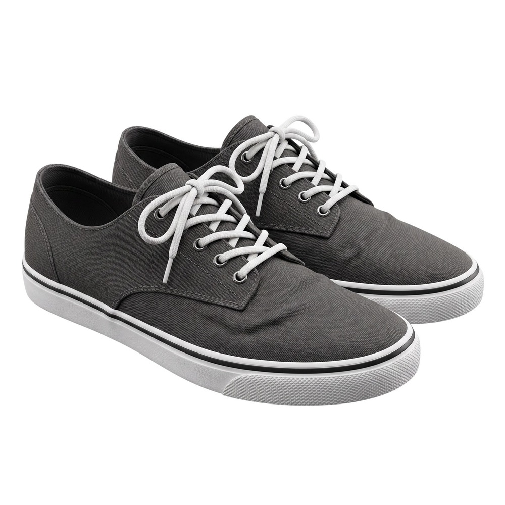 Tommy Bahama Mens TB7F10113 Gray Fabric Low Top Lace Up Sneakers Size 9.5D